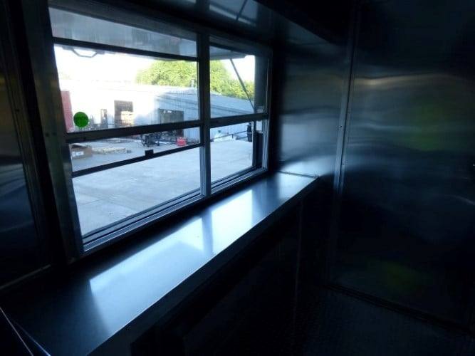 894-8.5-x-30-concession-food-trailer-orange-bbq-catering-event-trailer-22.jpg 8.5' x 30' Concession Food Trailer Orange BBQ Catering Event Trailer