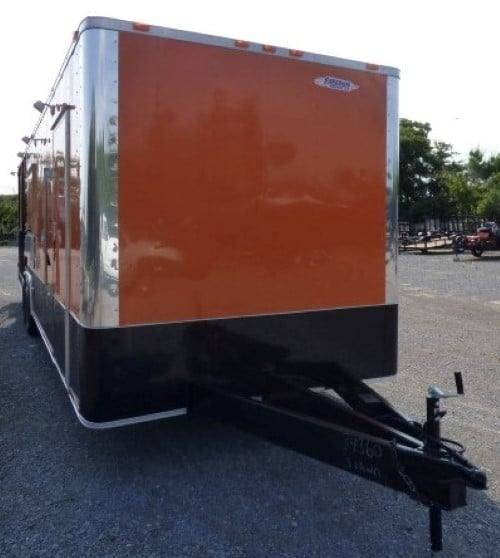 894-8.5-x-30-concession-food-trailer-orange-bbq-catering-event-trailer-29.jpg 8.5' x 30' Concession Food Trailer Orange BBQ Catering Event Trailer