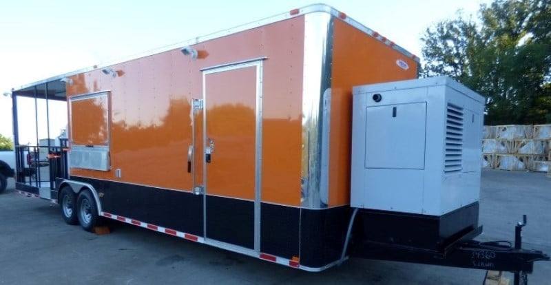 895-8.5-x-30-concession-food-trailer-orange-with-appliances-105.jpg 8.5' x 30' Concession Food Trailer Orange With Appliances