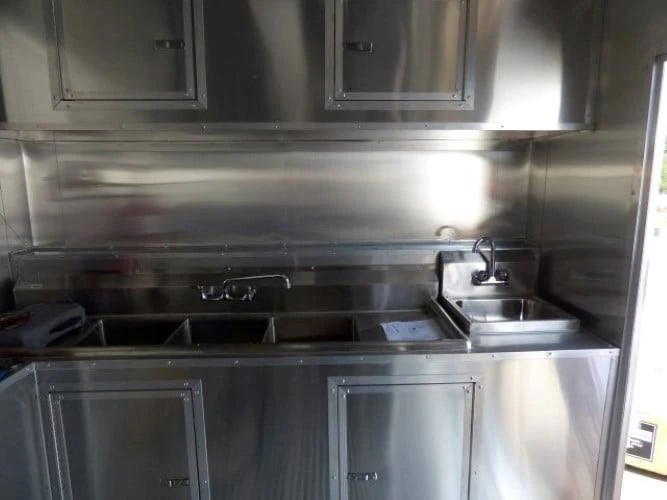 895-8.5-x-30-concession-food-trailer-orange-with-appliances-107.webp 8.5' x 30' Concession Food Trailer Orange With Appliances