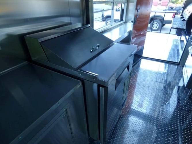 895-8.5-x-30-concession-food-trailer-orange-with-appliances-2.jpg 8.5' x 30' Concession Food Trailer Orange With Appliances
