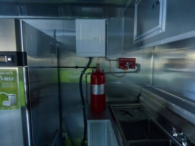 895-8.5-x-30-concession-food-trailer-orange-with-appliances-25.jpg 8.5' x 30' Concession Food Trailer Orange With Appliances