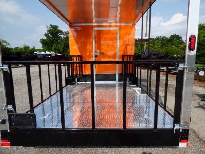 895-8.5-x-30-concession-food-trailer-orange-with-appliances-31.jpg 8.5' x 30' Concession Food Trailer Orange With Appliances