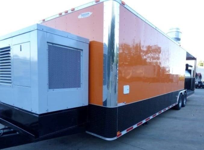 895-8.5-x-30-concession-food-trailer-orange-with-appliances-42.jpg 8.5' x 30' Concession Food Trailer Orange With Appliances