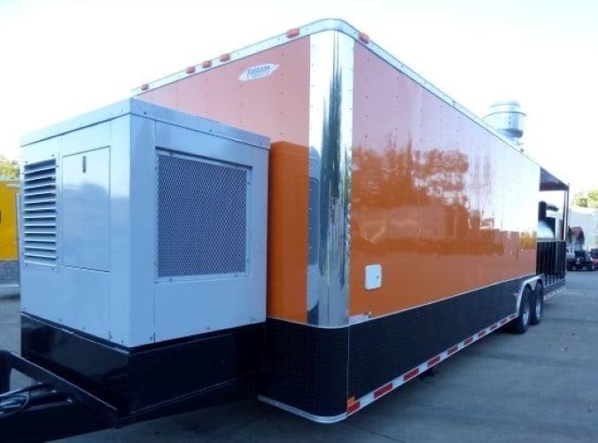 895-8.5-x-30-concession-food-trailer-orange-with-appliances-45.jpg 8.5' x 30' Concession Food Trailer Orange With Appliances
