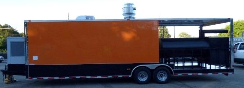 895-8.5-x-30-concession-food-trailer-orange-with-appliances-46.jpg 8.5' x 30' Concession Food Trailer Orange With Appliances