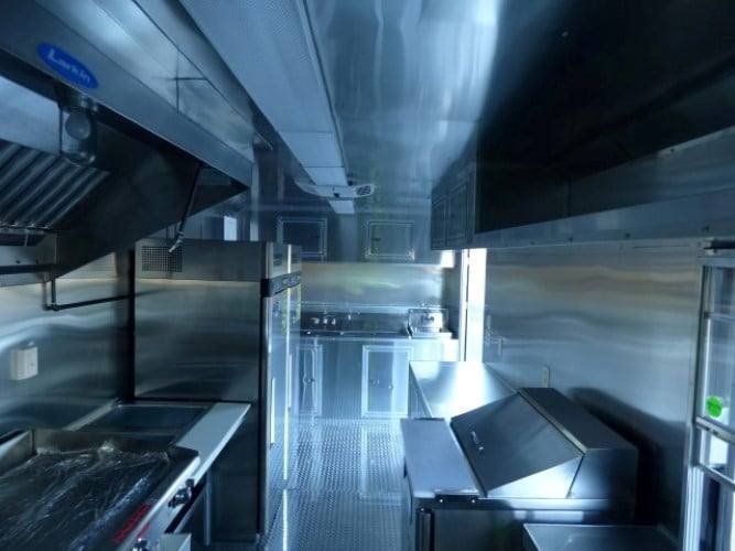 895-8.5-x-30-concession-food-trailer-orange-with-appliances-5.jpg 8.5' x 30' Concession Food Trailer Orange With Appliances