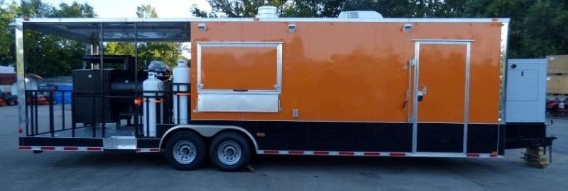 895-8.5-x-30-concession-food-trailer-orange-with-appliances-55.jpg 8.5' x 30' Concession Food Trailer Orange With Appliances