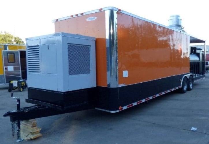 895-8.5-x-30-concession-food-trailer-orange-with-appliances-61.jpg 8.5' x 30' Concession Food Trailer Orange With Appliances