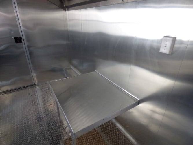 895-8.5-x-30-concession-food-trailer-orange-with-appliances-7.jpg 8.5' x 30' Concession Food Trailer Orange With Appliances