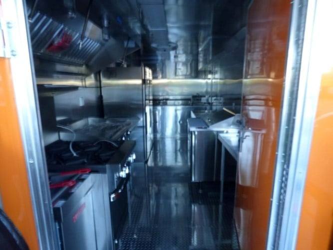 895-8.5-x-30-concession-food-trailer-orange-with-appliances-98.jpg 8.5' x 30' Concession Food Trailer Orange With Appliances