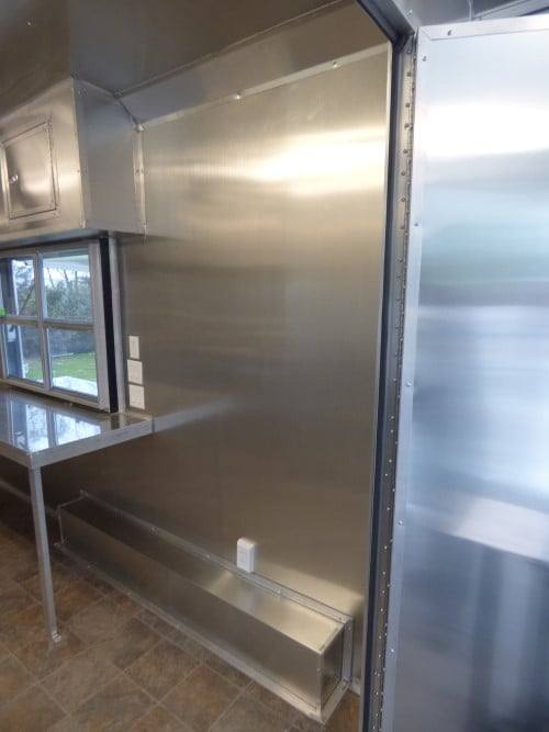 896-8.5-x-30-concession-food-trailer-red-bbq-event-catering-11.jpg 8.5' x 30' Concession Food Trailer Red BBQ Event Catering