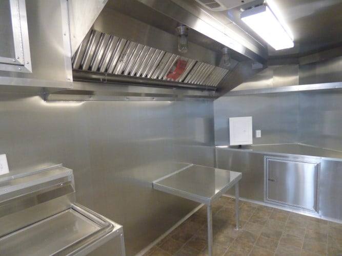 896-8.5-x-30-concession-food-trailer-red-bbq-event-catering-20.jpg 8.5' x 30' Concession Food Trailer Red BBQ Event Catering