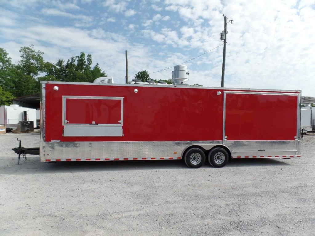897-8.5-x-30-concession-food-trailer-red-event-catering-16.jpg 8.5' x 30' Concession Food Trailer Red Event Catering