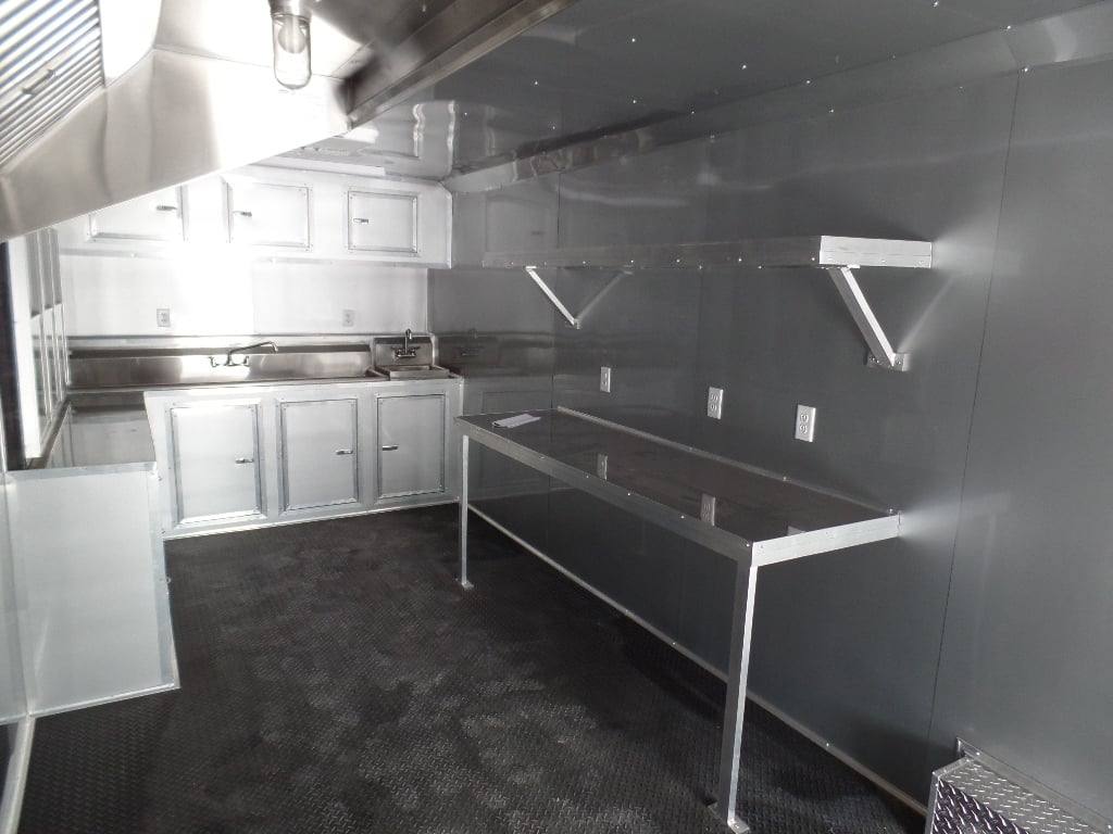 897-8.5-x-30-concession-food-trailer-red-event-catering-18.jpg 8.5' x 30' Concession Food Trailer Red Event Catering