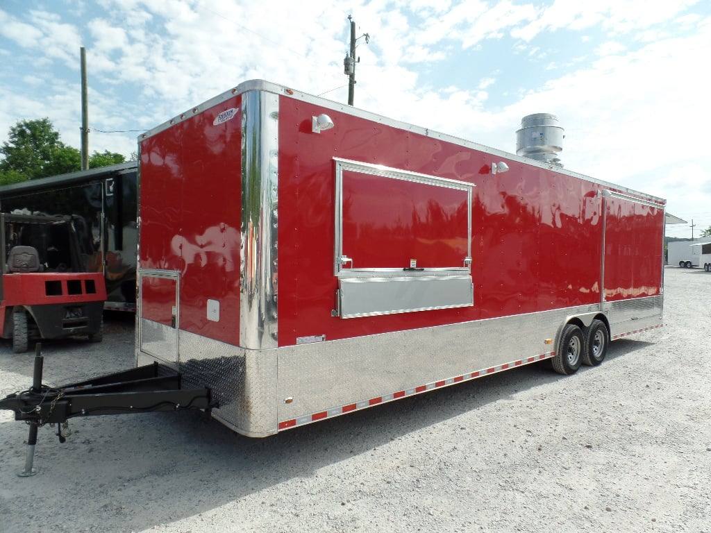 897-8.5-x-30-concession-food-trailer-red-event-catering-9.jpg 8.5' x 30' Concession Food Trailer Red Event Catering