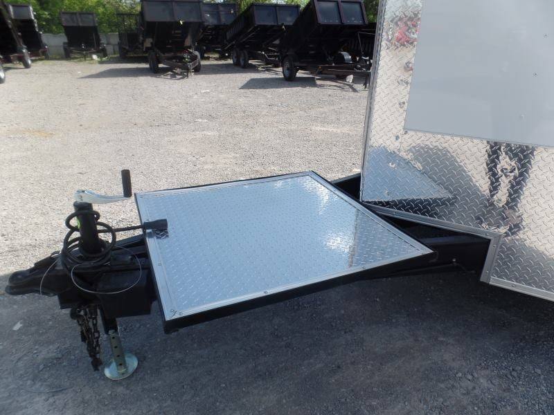 899-8.5-x-30-concession-food-trailer-white-bbq-event-catering-18.jpg 8.5' x 30' Concession Food Trailer White BBQ Event Catering