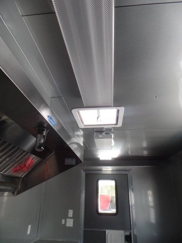 899-8.5-x-30-concession-food-trailer-white-bbq-event-catering-19.jpg 8.5' x 30' Concession Food Trailer White BBQ Event Catering