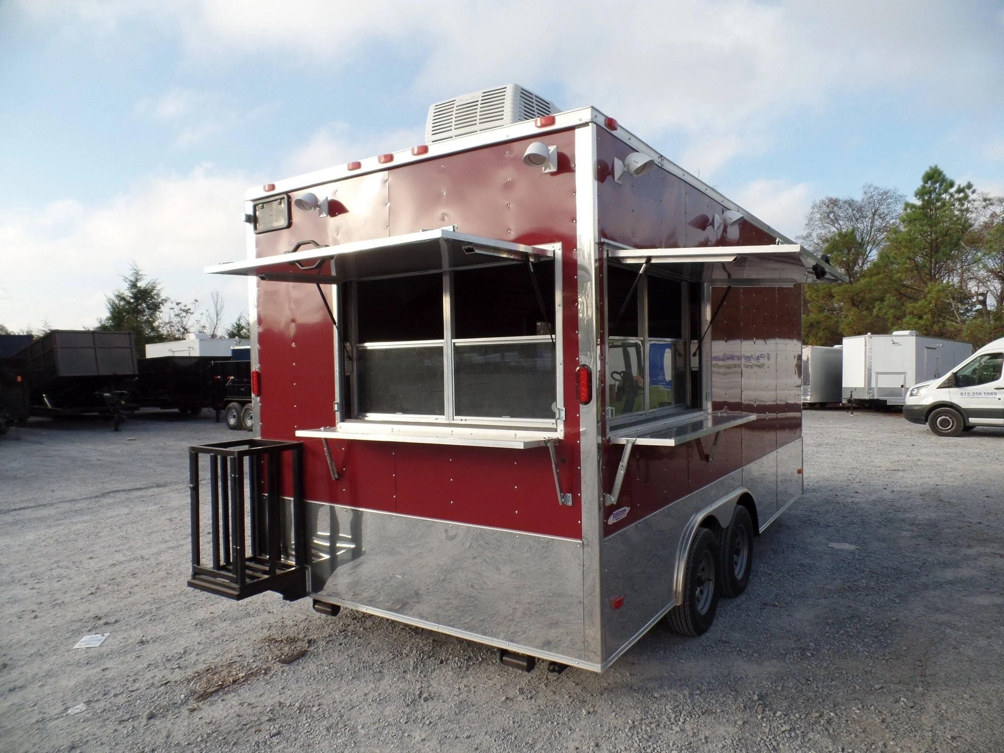 90-8.5-x-16-concession-brandy-wine-catering-bbq-food-event-trailer-13.webp 8.5' x 16' Concession Brandy Wine Catering BBQ Food Event Trailer