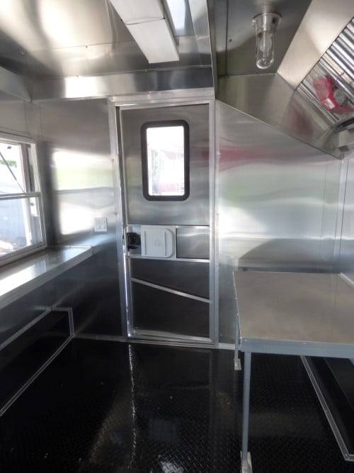 900-8.5-x-30-concession-red-bbq-food-trailer-with-appliances-15.jpg 8.5' x 30' Concession Red BBQ Food Trailer With Appliances