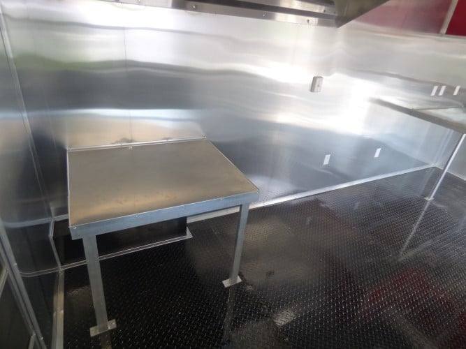 900-8.5-x-30-concession-red-bbq-food-trailer-with-appliances-31.jpg 8.5' x 30' Concession Red BBQ Food Trailer With Appliances