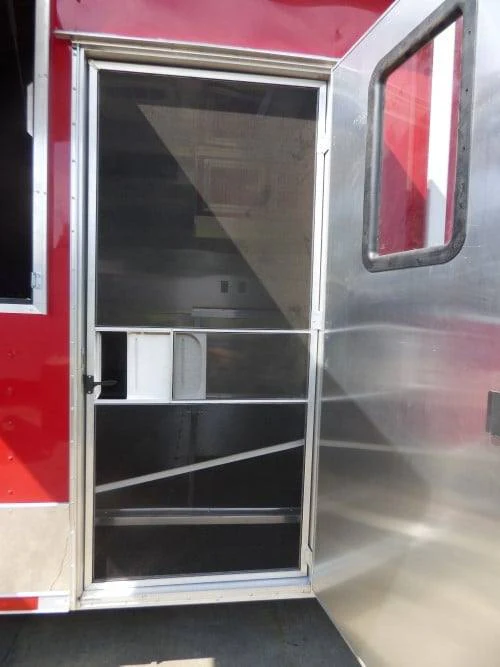 900-8.5-x-30-concession-red-bbq-food-trailer-with-appliances-38.webp 8.5' x 30' Concession Red BBQ Food Trailer With Appliances