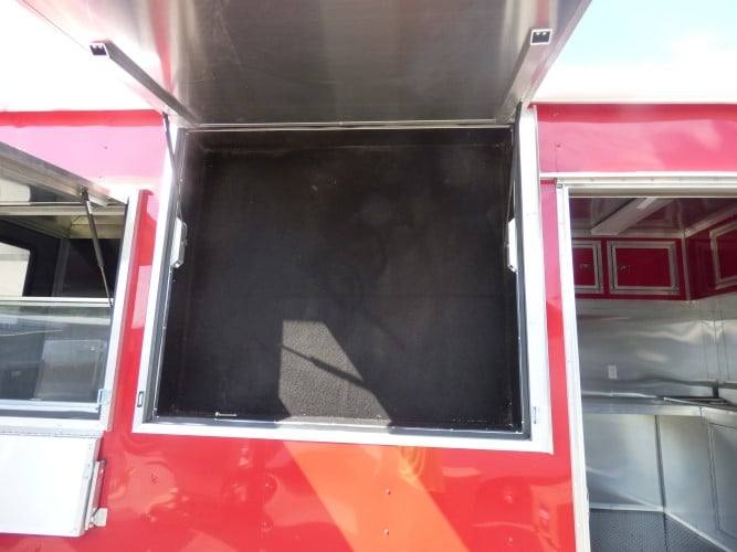 901-8.5-x-30-concession-trailer-red-bbq-food-event-catering-15.jpg 8.5' x 30' Concession Trailer Red BBQ Food Event Catering