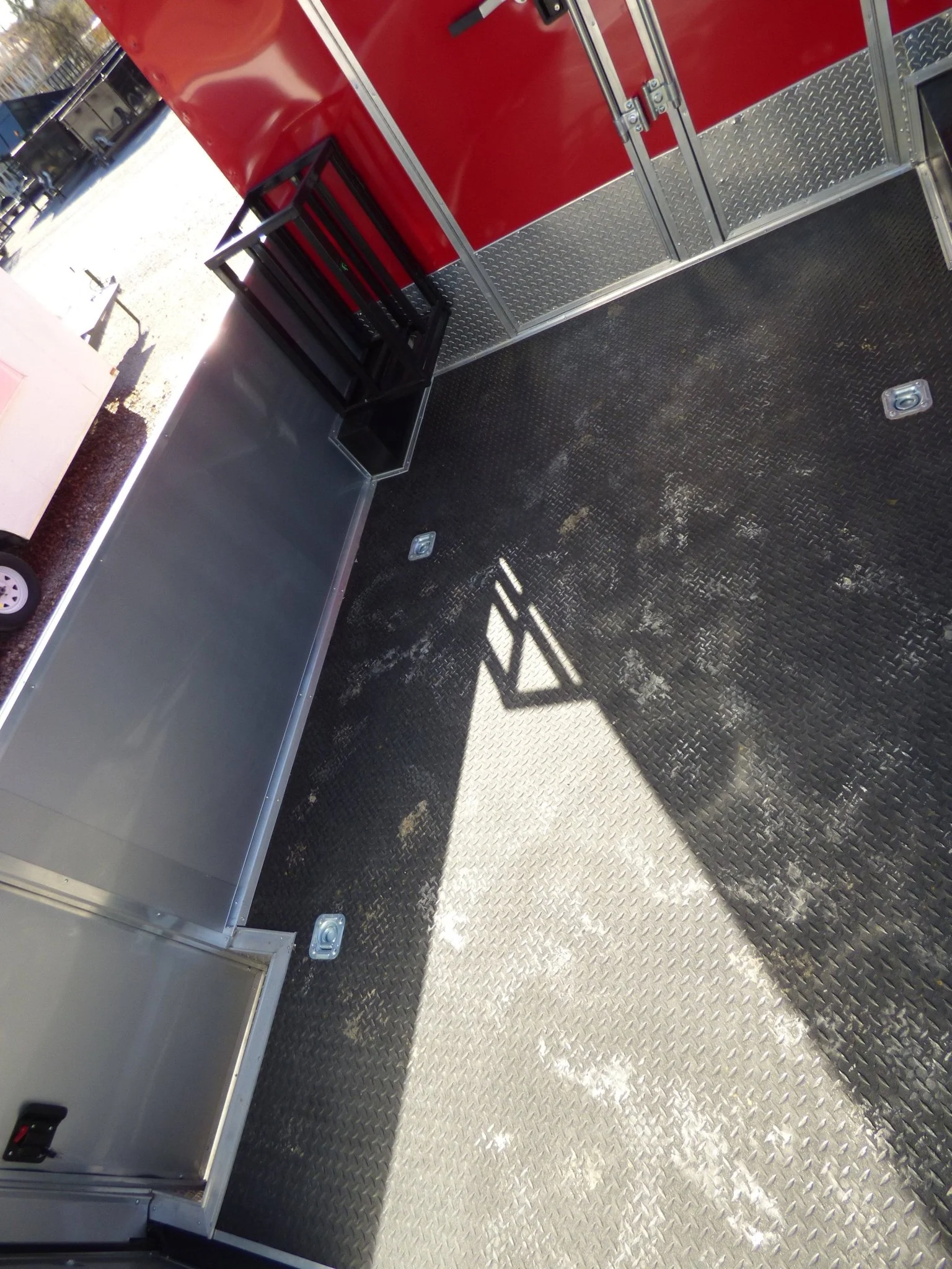 903-8.5-x-30-concession-victory-red-bbq-food-event-catering-trailer-15.webp 8.5' X 30' Concession Victory Red BBQ Food Event Catering Trailer
