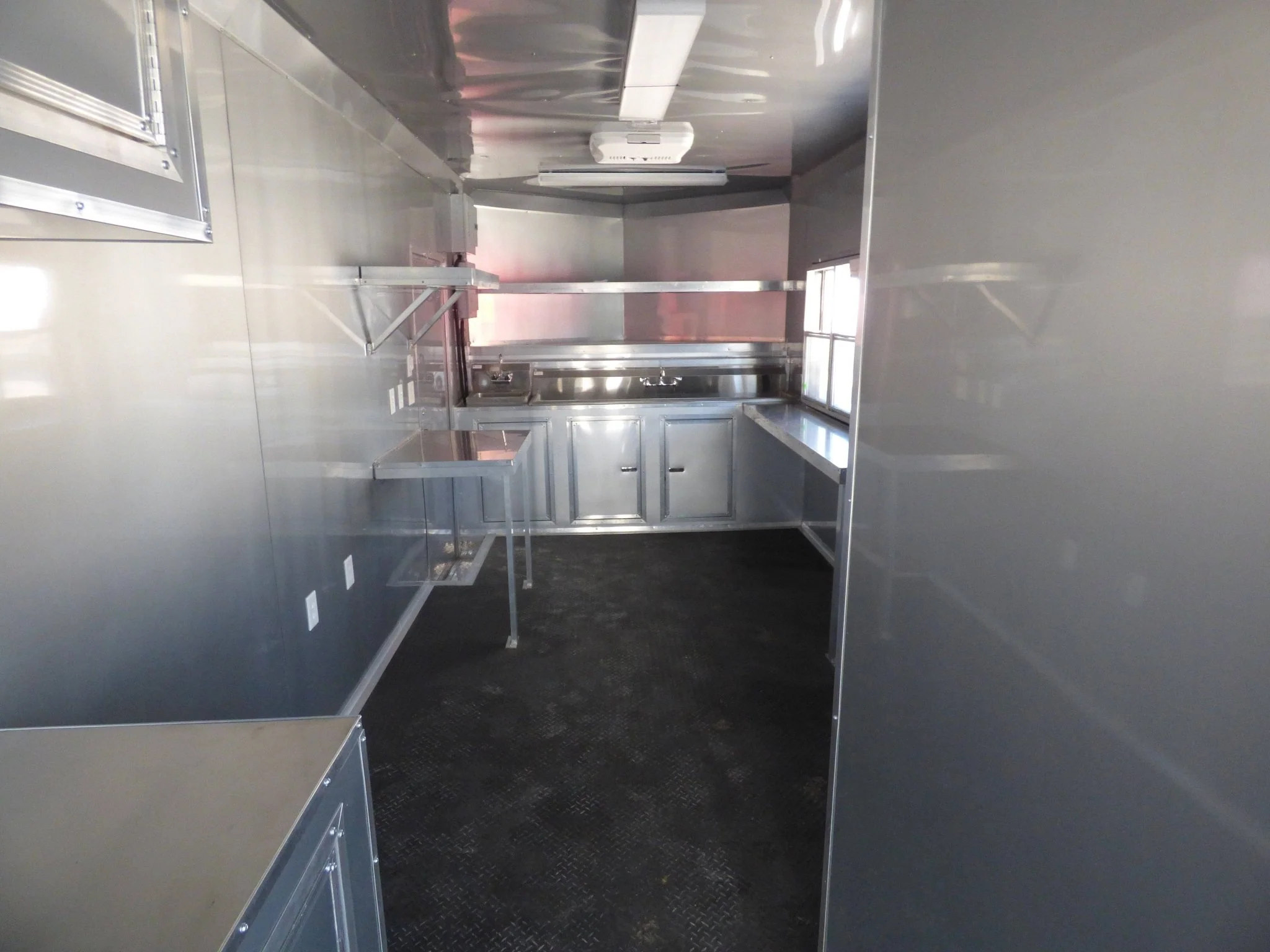 903-8.5-x-30-concession-victory-red-bbq-food-event-catering-trailer-8.webp 8.5' X 30' Concession Victory Red BBQ Food Event Catering Trailer