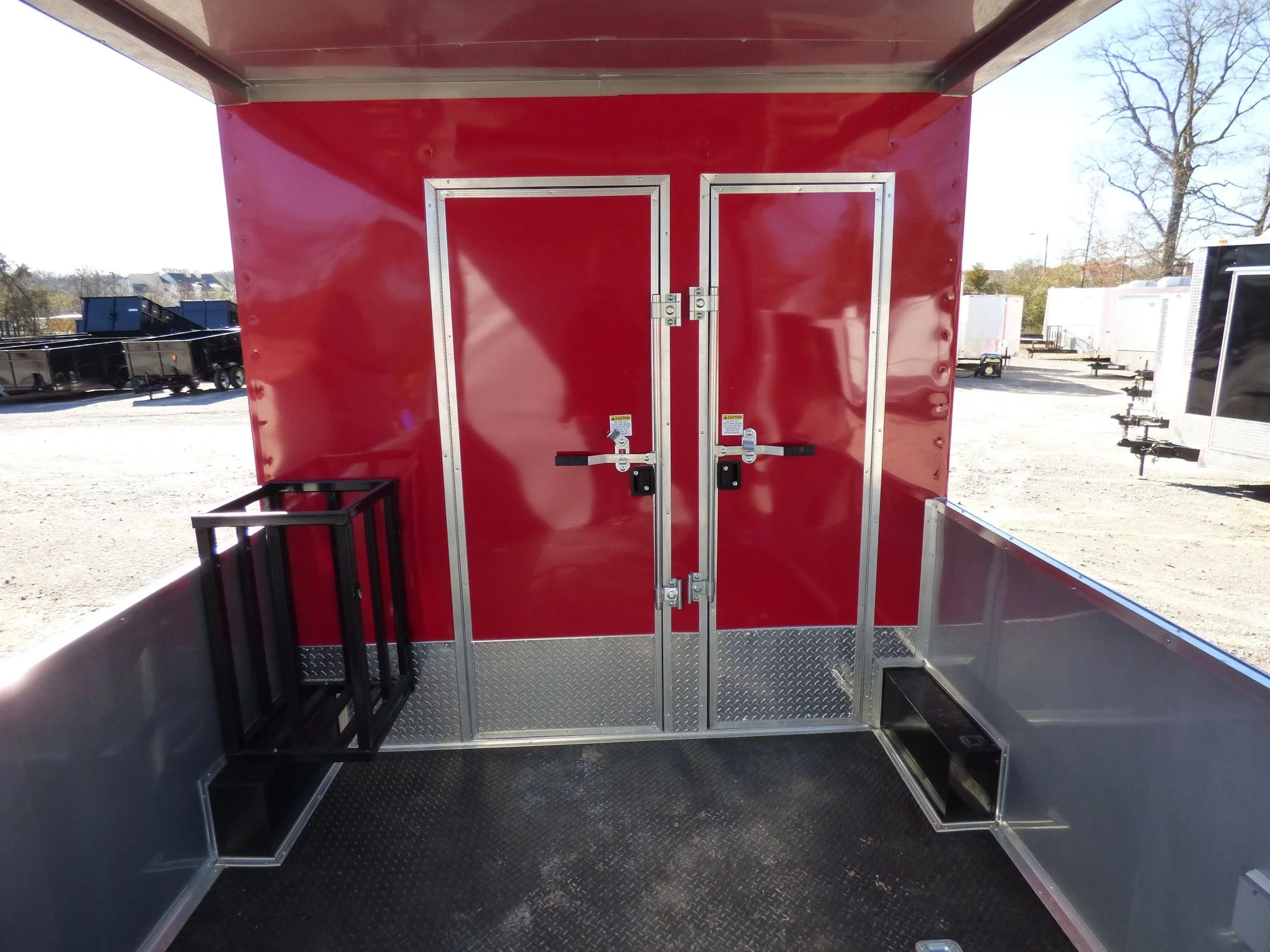 903-8.5-x-30-concession-victory-red-bbq-food-event-catering-trailer-9.webp 8.5' X 30' Concession Victory Red BBQ Food Event Catering Trailer
