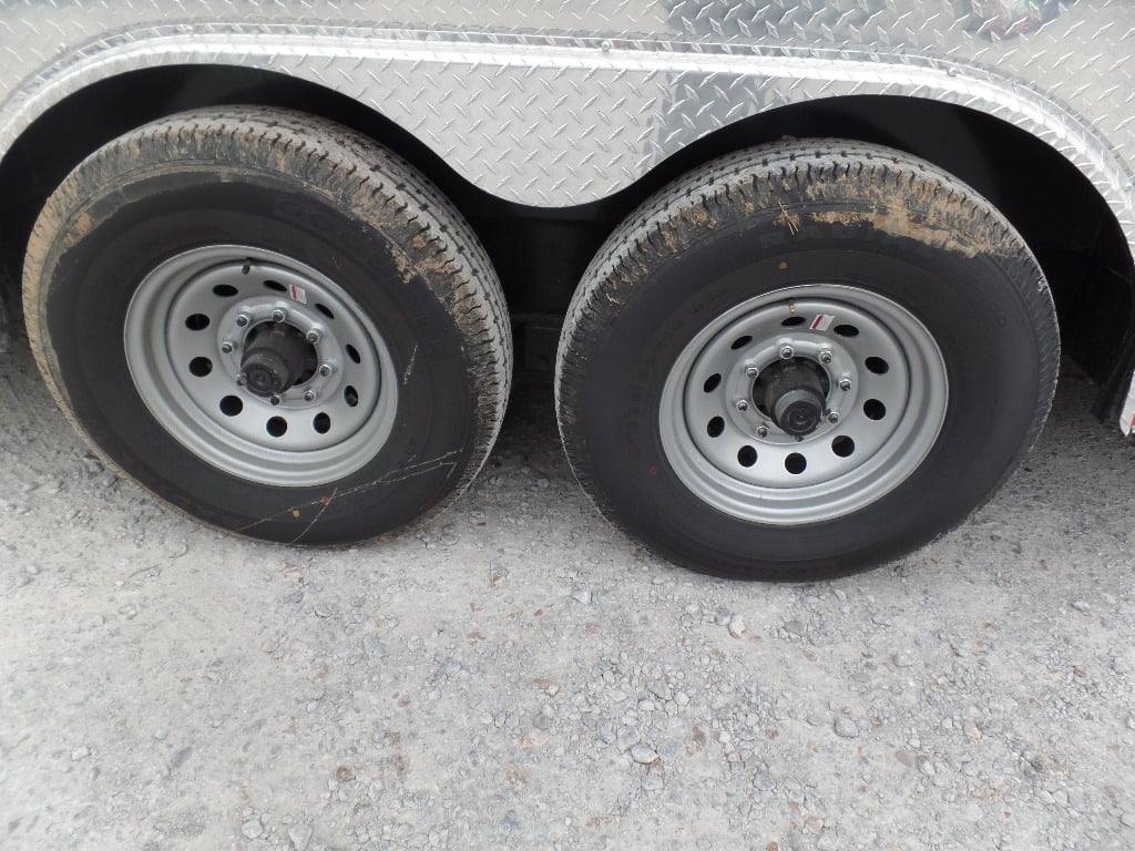 8.5' x 30' Dove Grey Concession Food Event Catering Trailer