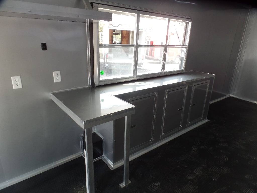 907-8.5-x-30-food-catering-event-emerald-green-concession-trailer-20.jpg 8.5' x 30' Food Catering Event Emerald Green Concession Trailer