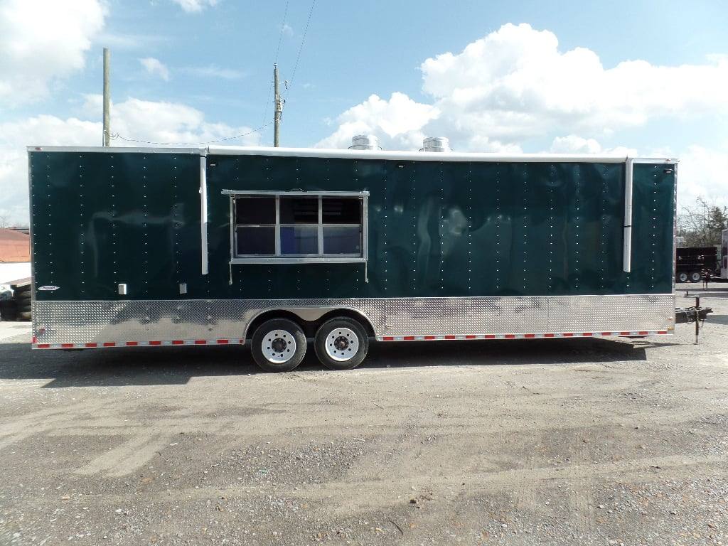 907-8.5-x-30-food-catering-event-emerald-green-concession-trailer-26.jpg 8.5' x 30' Food Catering Event Emerald Green Concession Trailer