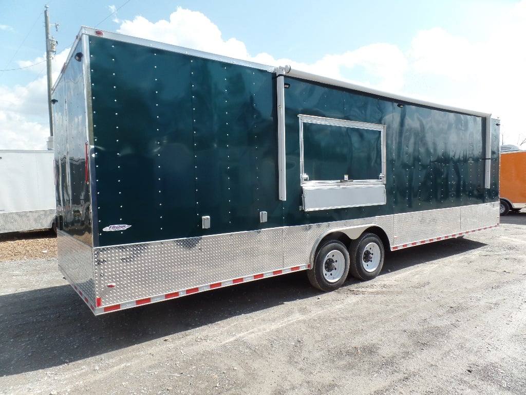907-8.5-x-30-food-catering-event-emerald-green-concession-trailer-30.jpg 8.5' x 30' Food Catering Event Emerald Green Concession Trailer