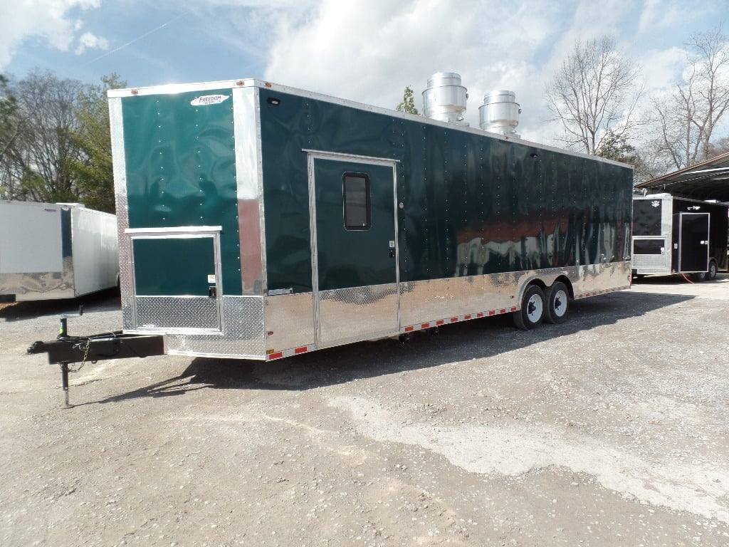 907-8.5-x-30-food-catering-event-emerald-green-concession-trailer-31.jpg 8.5' x 30' Food Catering Event Emerald Green Concession Trailer