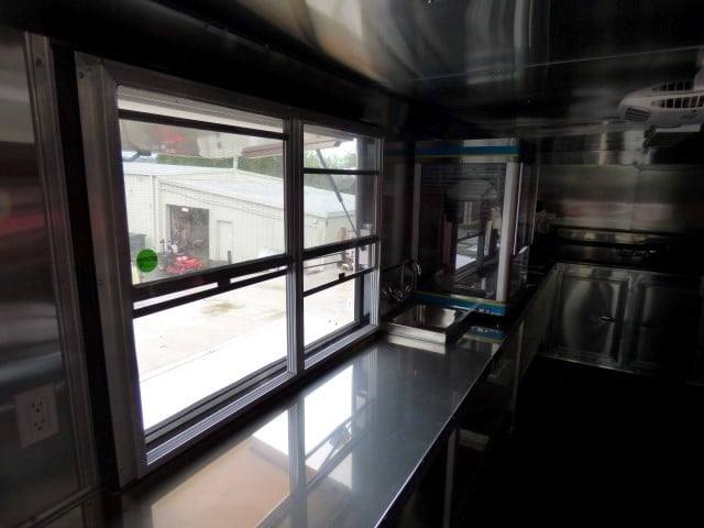 909-8.5-x-30-grey-concession-food-trailer-with-appliances-12.jpg 8.5' x 30' Grey Concession Food Trailer With Appliances
