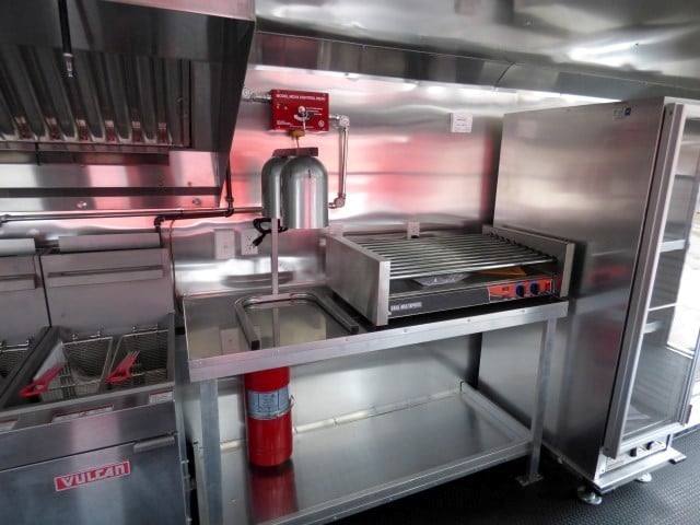 909-8.5-x-30-grey-concession-food-trailer-with-appliances-39.jpg 8.5' x 30' Grey Concession Food Trailer With Appliances