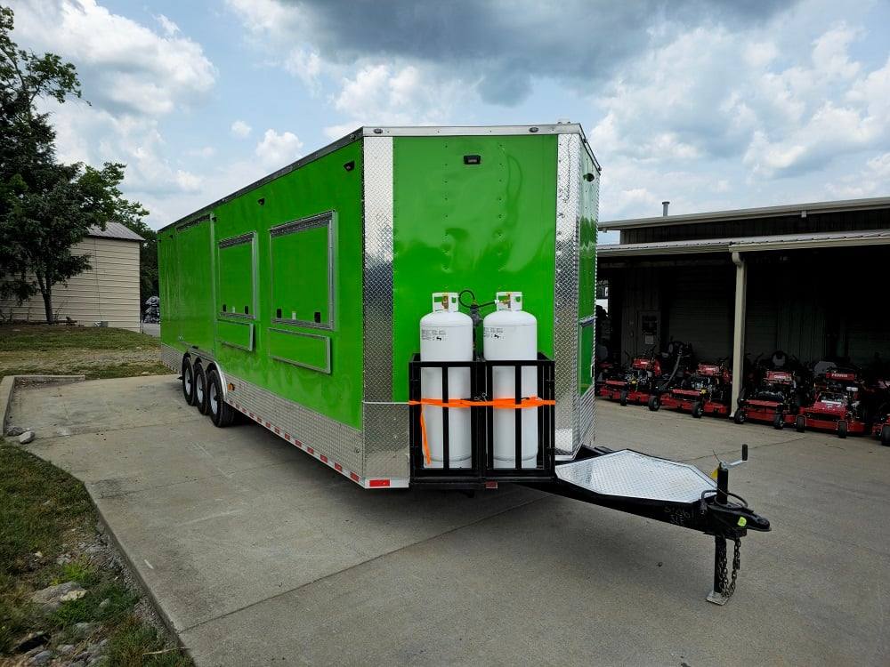 912-8.5-x-30-lime-green-pizza-event-catering-concession-food-trailer-10.jpg 8.5' X 30' Lime Green Pizza Event Catering Concession Food Trailer