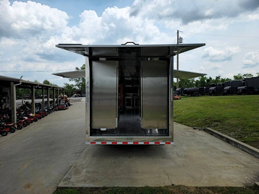 912-8.5-x-30-lime-green-pizza-event-catering-concession-food-trailer-14.jpg 8.5' X 30' Lime Green Pizza Event Catering Concession Food Trailer