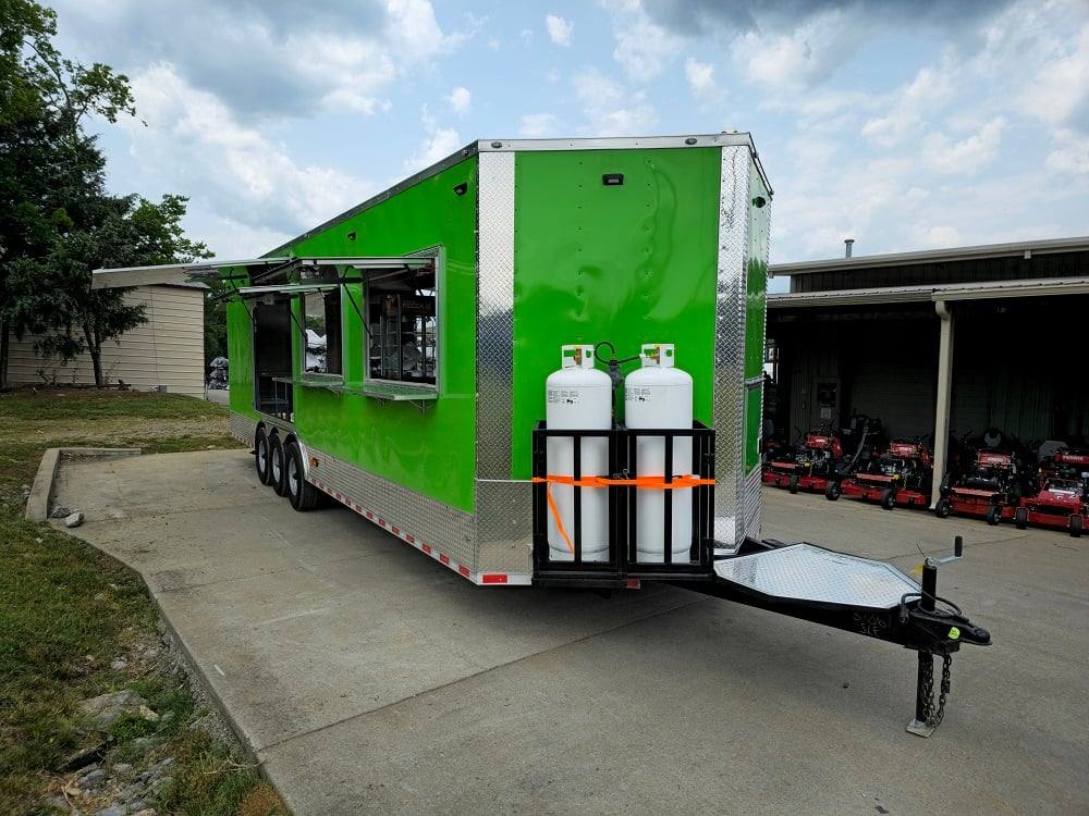 912-8.5-x-30-lime-green-pizza-event-catering-concession-food-trailer-18.jpg 8.5' X 30' Lime Green Pizza Event Catering Concession Food Trailer