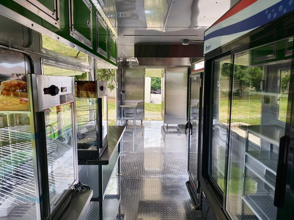 912-8.5-x-30-lime-green-pizza-event-catering-concession-food-trailer-29.jpg 8.5' X 30' Lime Green Pizza Event Catering Concession Food Trailer