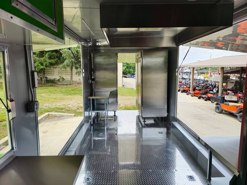 912-8.5-x-30-lime-green-pizza-event-catering-concession-food-trailer-31.jpg 8.5' X 30' Lime Green Pizza Event Catering Concession Food Trailer