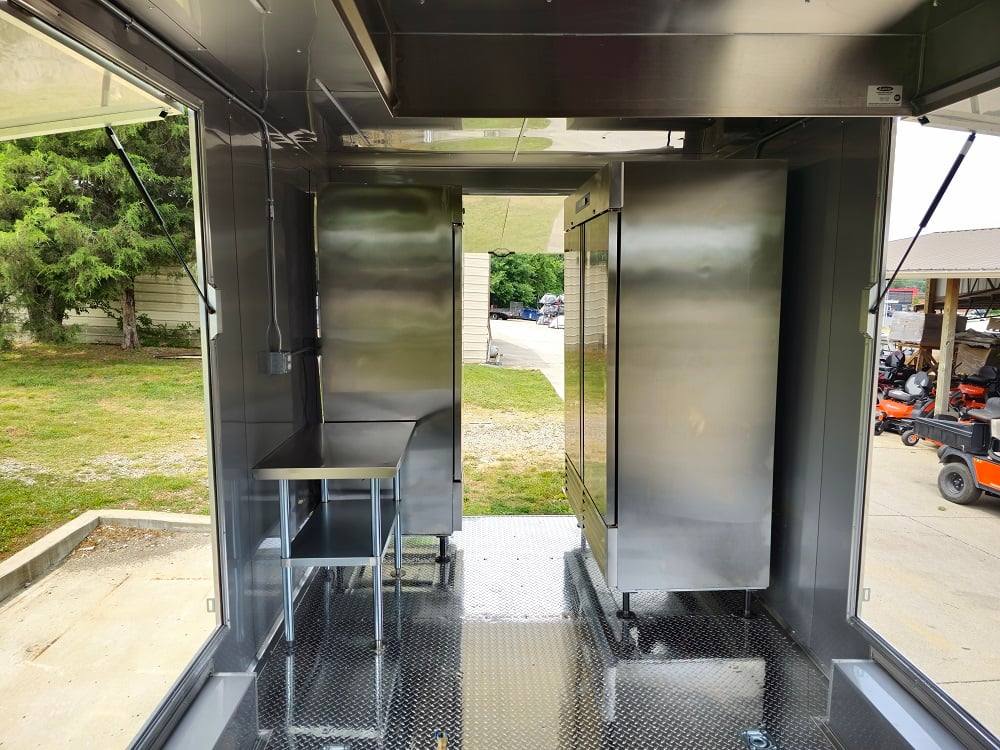 912-8.5-x-30-lime-green-pizza-event-catering-concession-food-trailer-32.jpg 8.5' X 30' Lime Green Pizza Event Catering Concession Food Trailer