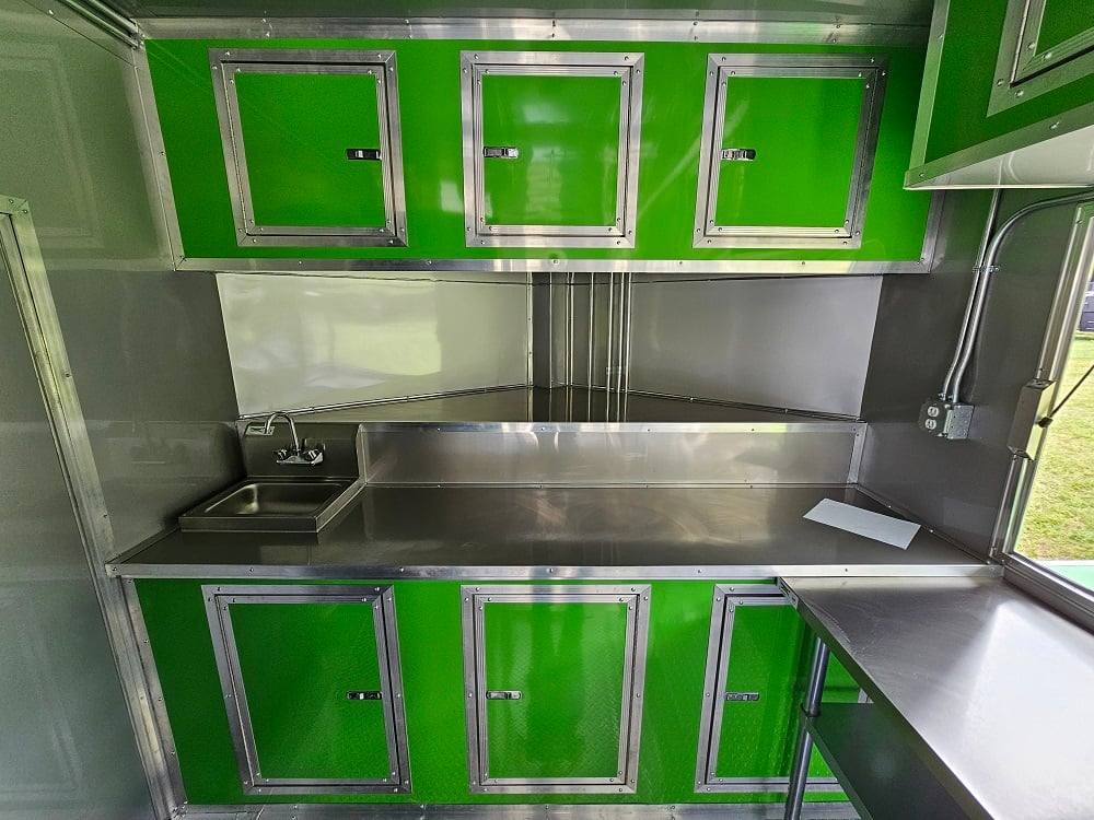 912-8.5-x-30-lime-green-pizza-event-catering-concession-food-trailer-43.jpg 8.5' X 30' Lime Green Pizza Event Catering Concession Food Trailer