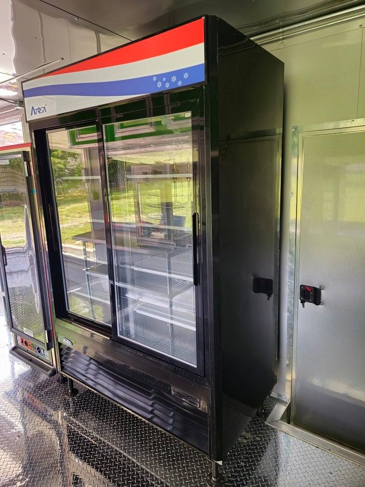 912-8.5-x-30-lime-green-pizza-event-catering-concession-food-trailer-49.jpg 8.5' X 30' Lime Green Pizza Event Catering Concession Food Trailer