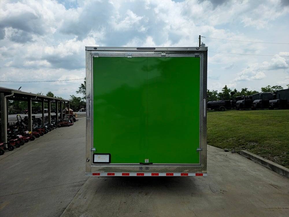 912-8.5-x-30-lime-green-pizza-event-catering-concession-food-trailer-7.jpg 8.5' X 30' Lime Green Pizza Event Catering Concession Food Trailer