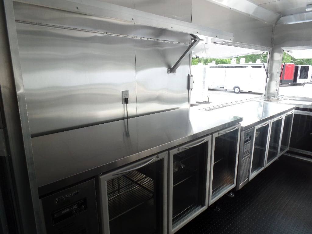 914-8.5-x-30-orange-bar-concession-food-trailer-with-appliances-14.jpg 8.5' x 30' Orange Bar Concession Food Trailer With Appliances