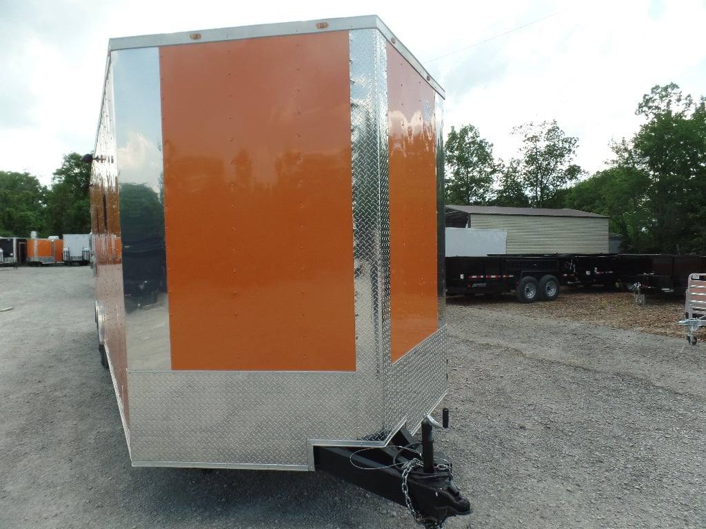 914-8.5-x-30-orange-bar-concession-food-trailer-with-appliances-17.jpg 8.5' x 30' Orange Bar Concession Food Trailer With Appliances