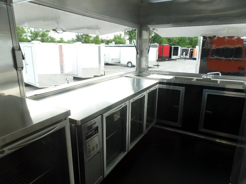 914-8.5-x-30-orange-bar-concession-food-trailer-with-appliances-24.jpg 8.5' x 30' Orange Bar Concession Food Trailer With Appliances