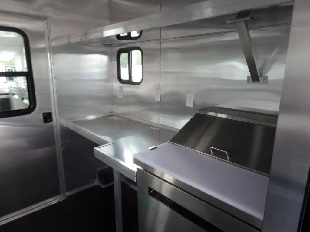 914-8.5-x-30-orange-bar-concession-food-trailer-with-appliances-7.webp 8.5' x 30' Orange Bar Concession Food Trailer With Appliances